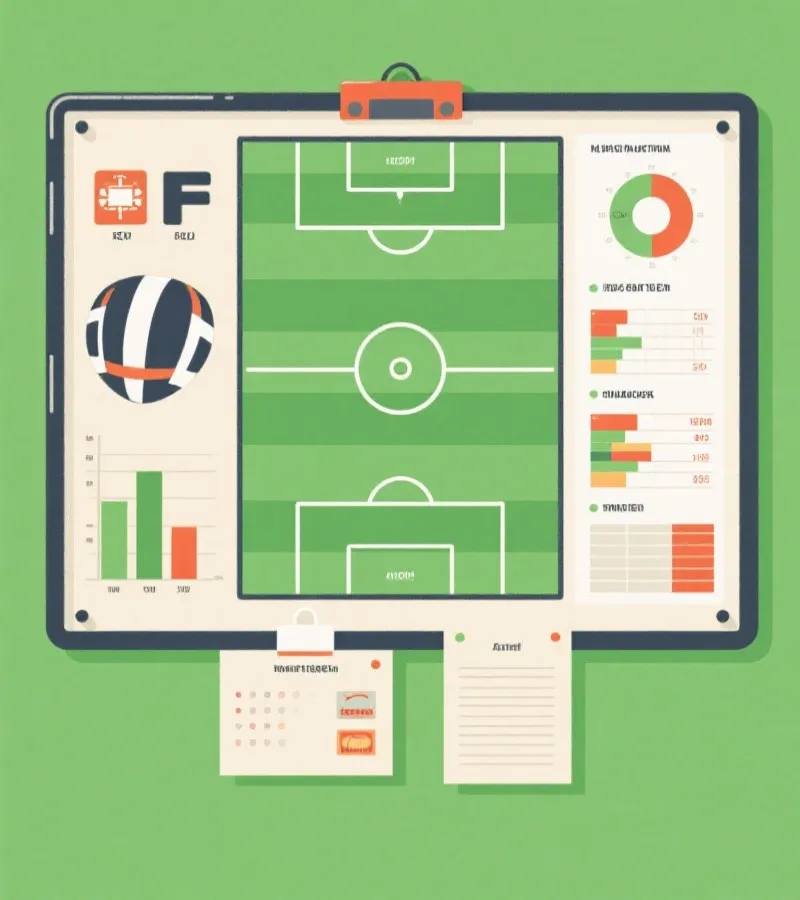 球隊統計示意圖