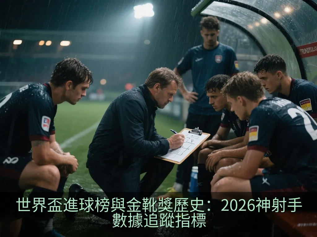 世界盃進球榜與金靴獎歷史：2026神射手數據追蹤指標